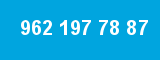 962 197 78 87 962 197 78 87